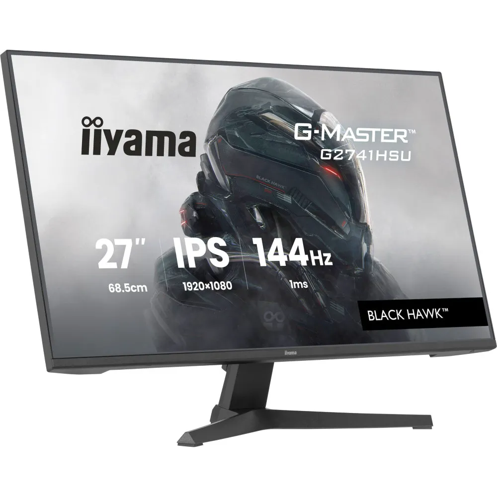 Zdjęcie produktu Monitor iiyama G-MASTER G2741HSU-B1 - 27"/1920x1080 (Full HD)/144Hz/IPS/Czarny