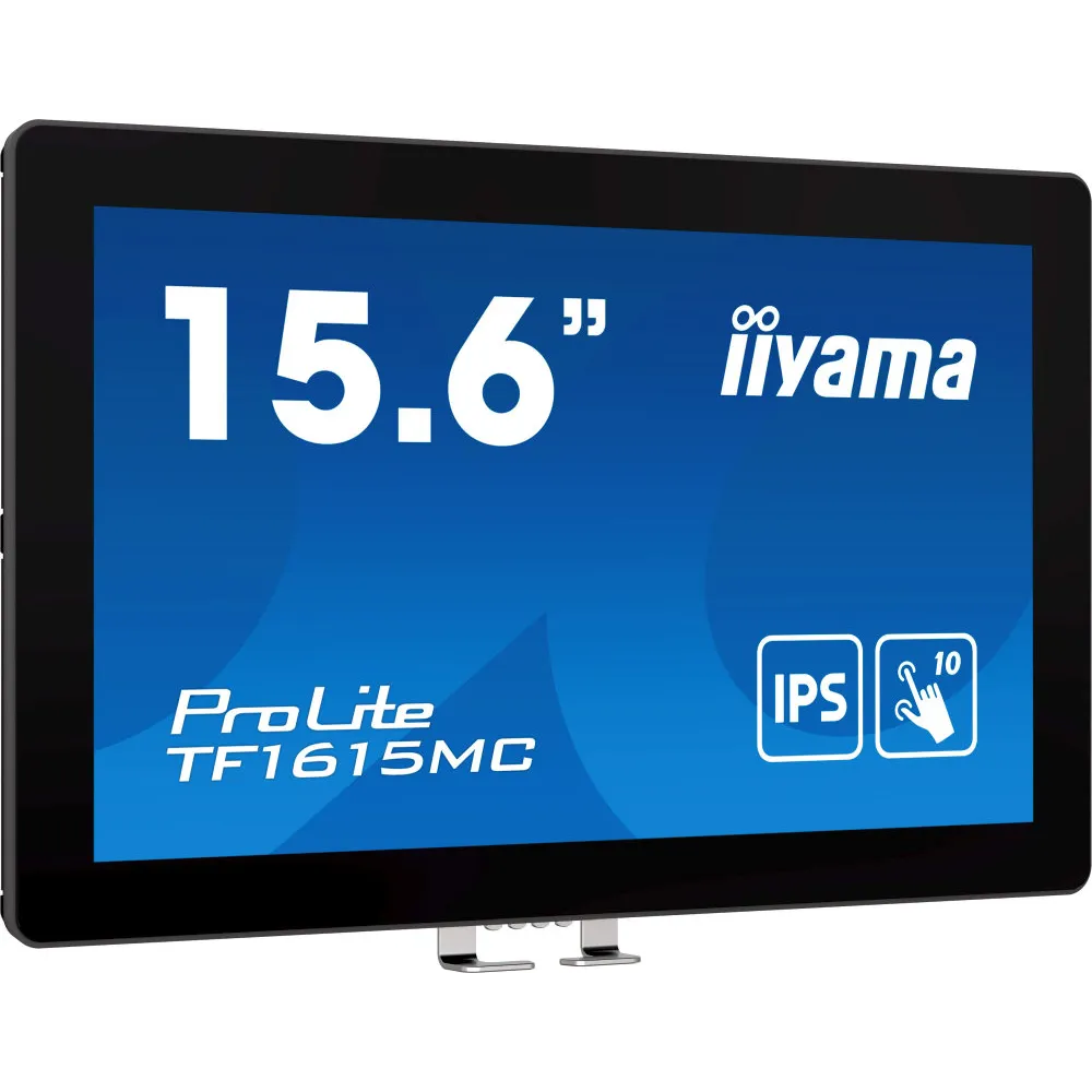 Zdjęcie produktu Monitor iiyama ProLite TF1615MC-B1 - 15,6"/1920x1080 (Full HD)/IPS/25 ms/Czarny
