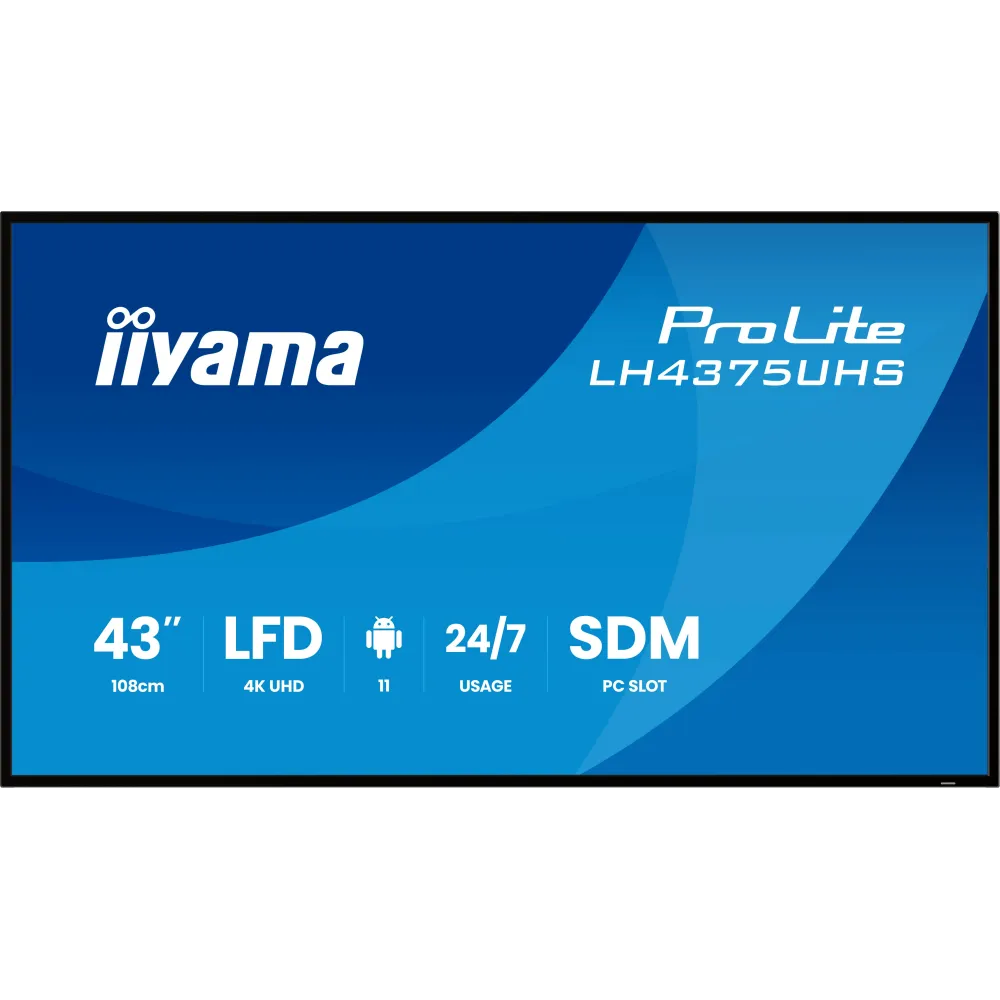 Monitor iiyama ProLite LH4375UHS-B2AG - zdjęcie poglądowe 9