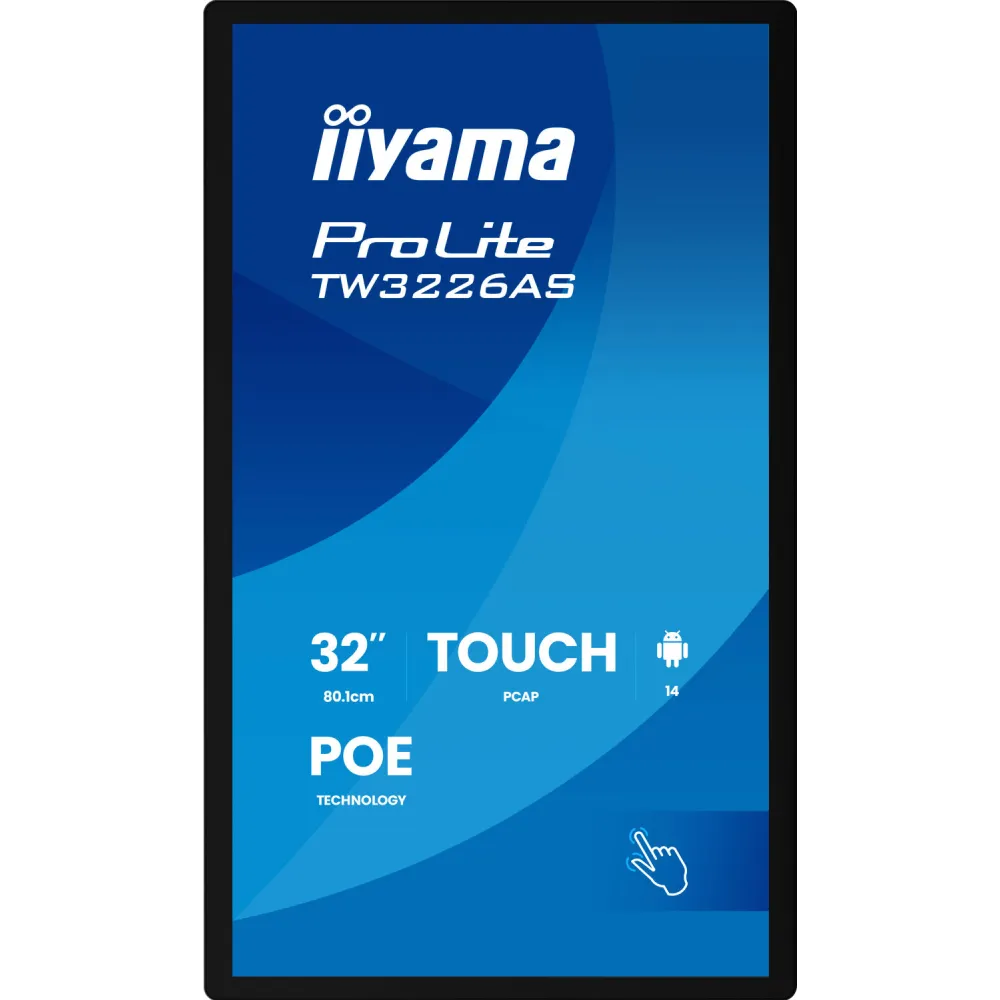Zdjęcie produktu Monitor iiyama ProLite TW3226AS-B3P - 31,5"/1920x1080 (Full HD)/VA/8 ms/Czarny