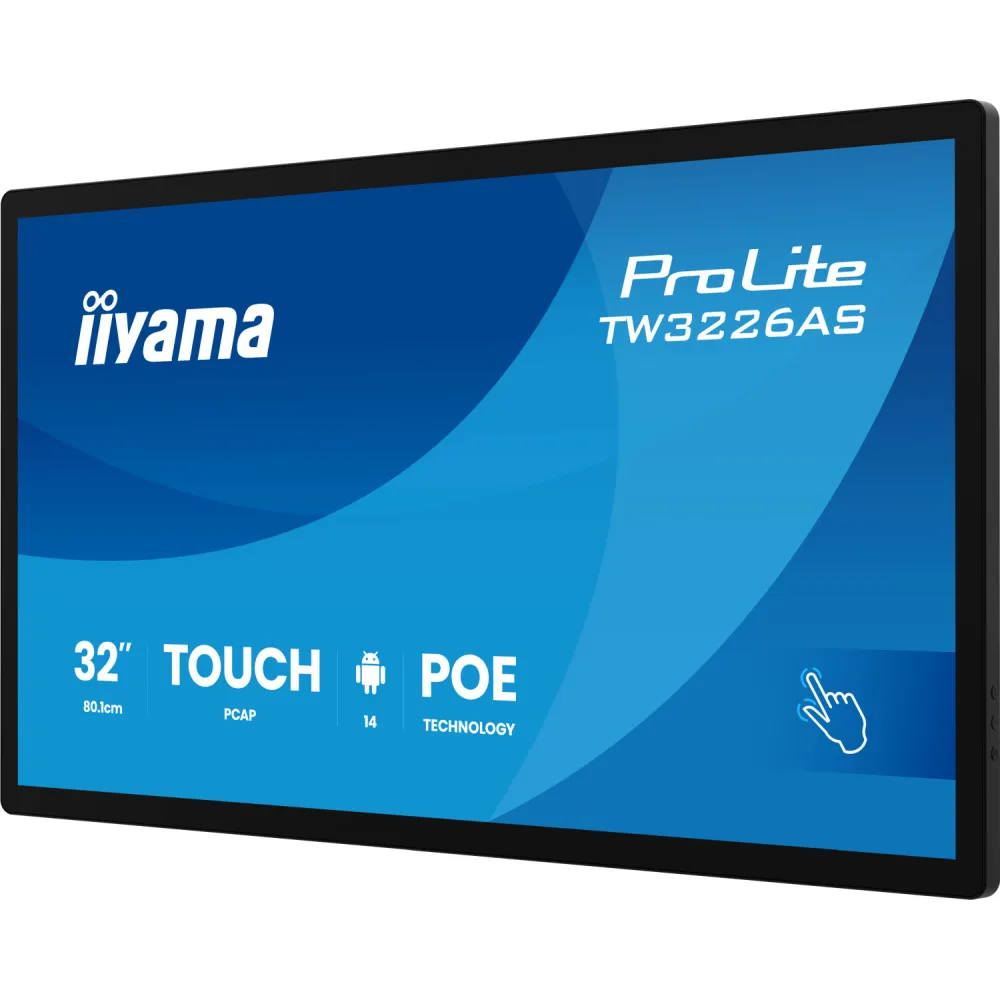 Zdjęcie produktu Monitor iiyama ProLite TW3226AS-B3P - 31,5"/1920x1080 (Full HD)/VA/8 ms/Czarny