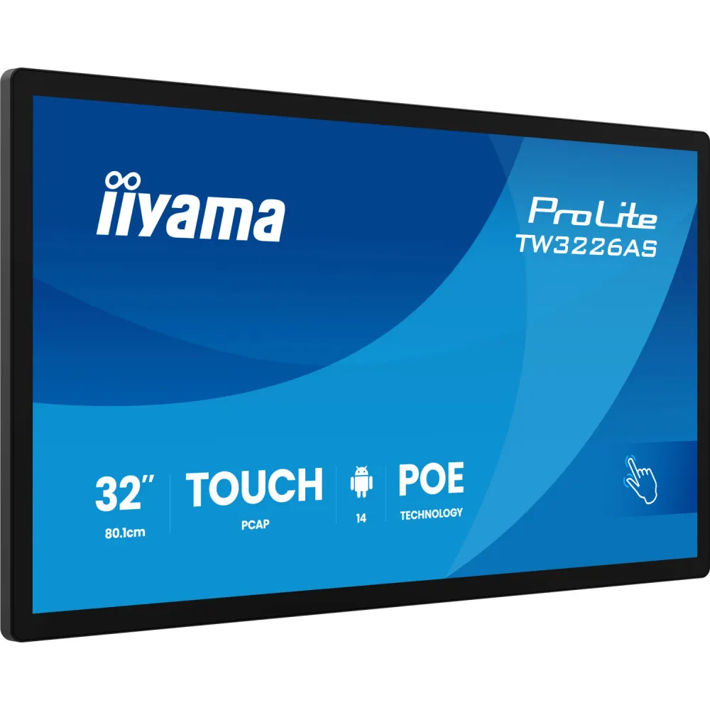 Zdjęcie produktu Monitor iiyama ProLite TW3226AS-B3P - 31,5"/1920x1080 (Full HD)/VA/8 ms/Czarny