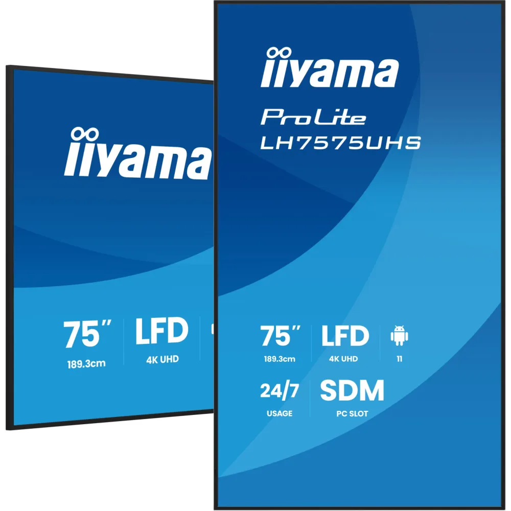 Zdjęcie monitora iiyama ProLite LH7575UHS-B2AG