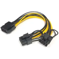 Kabel zasilający HP GFX CPU 8-pin to x2 PCIe 8-pin (6+2) 6J6H8AA