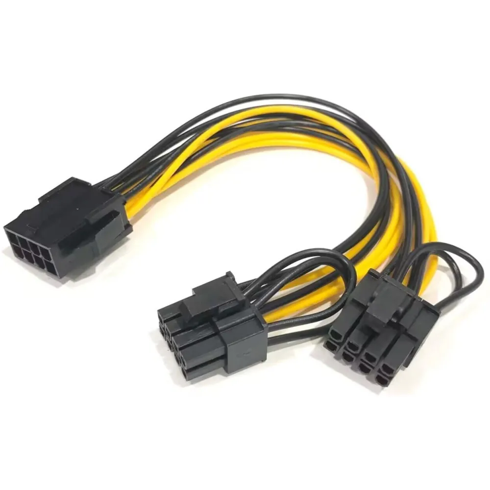 Kabel zasilający HP GFX CPU 8-pin to x2 PCIe 8-pin (6+2) 6J6H8AA