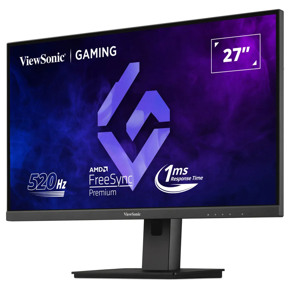 Zdjęcie produktu Monitor ViewSonic XG2737 - 27"/1920x1080 (Full HD)/520Hz/IPS/HDR/1 ms/pivot/Czarny