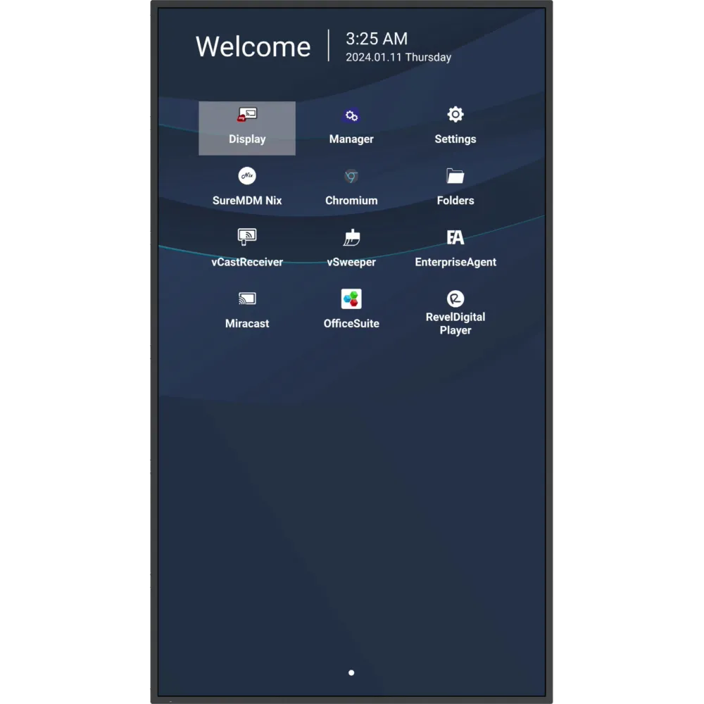 Zdjęcie produktu Monitor ViewSonic CDE4330 - 43"/3840x2160 (4K)/VA/6,5 ms