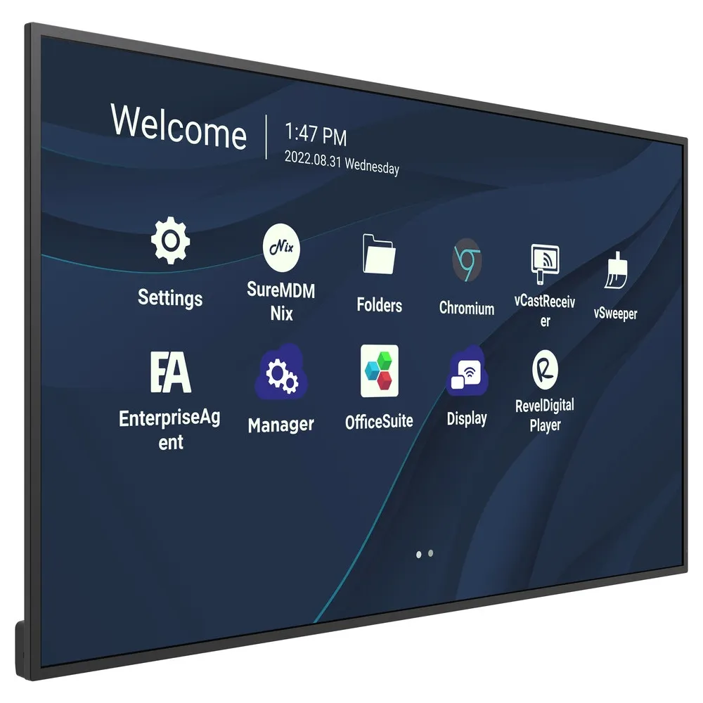 Monitor ViewSonic CDE4330 - 43"/3840x2160 (4K)/VA/6,5 ms