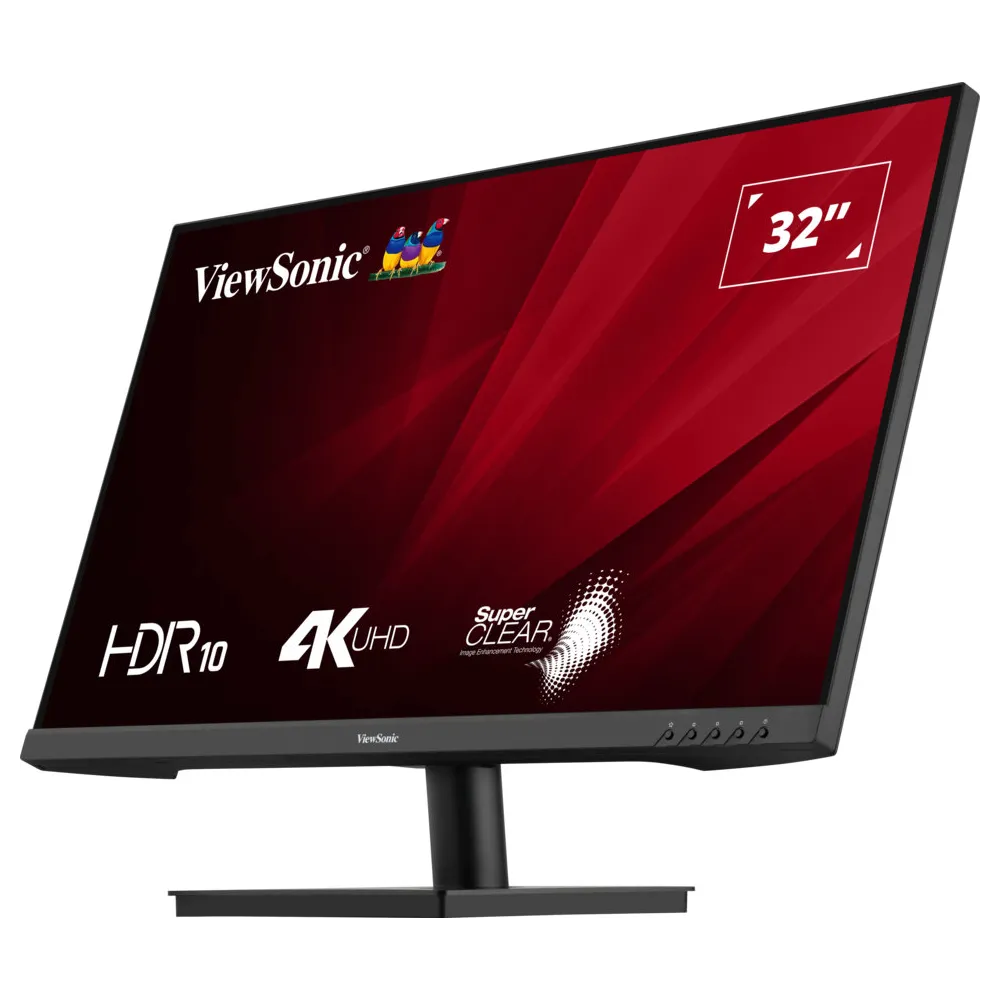 Zdjęcie produktu Monitor ViewSonic VA3208-4K-HD - 31,5"/3840x2160 (4K)/60Hz/VA/HDR/4 ms/Czarny