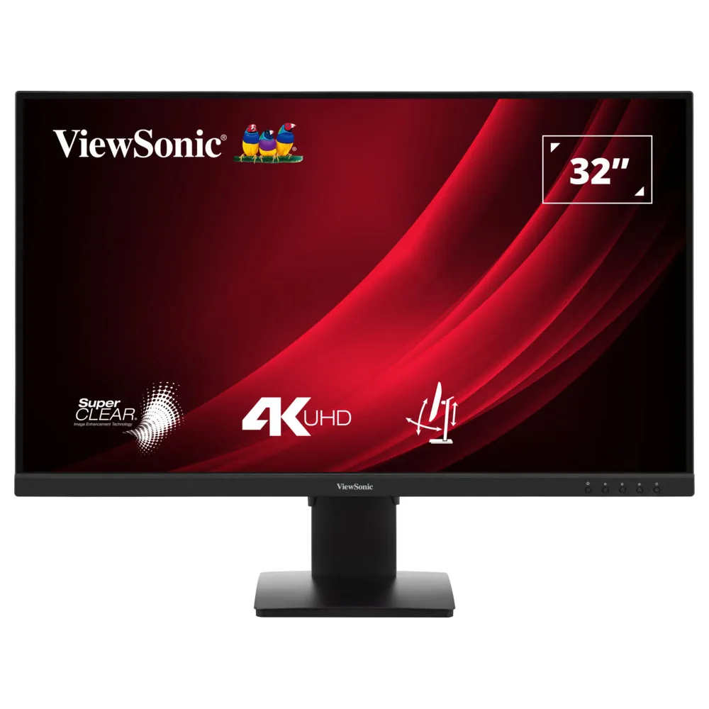 Monitor ViewSonic VG3208-4K - 31,5"/3840x2160 (4K)/60Hz/VA/4 ms/Czarny