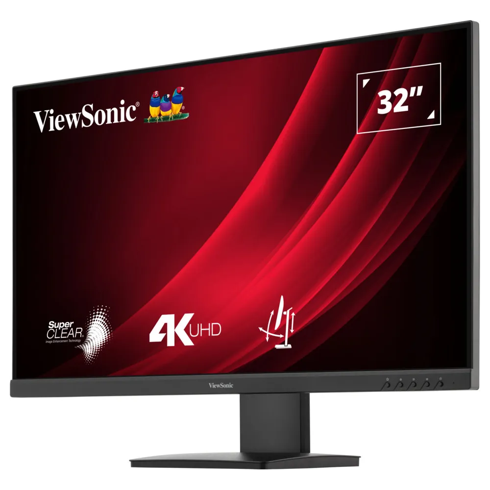 Monitor ViewSonic VG3208-4K - 31,5"/3840x2160 (4K)/60Hz/VA/4 ms/Czarny