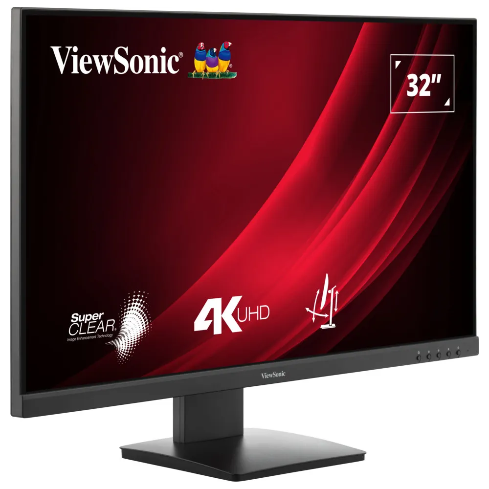Monitor ViewSonic VG3208-4K - 31,5"/3840x2160 (4K)/VA/4 ms/Czarny - zdjęcie