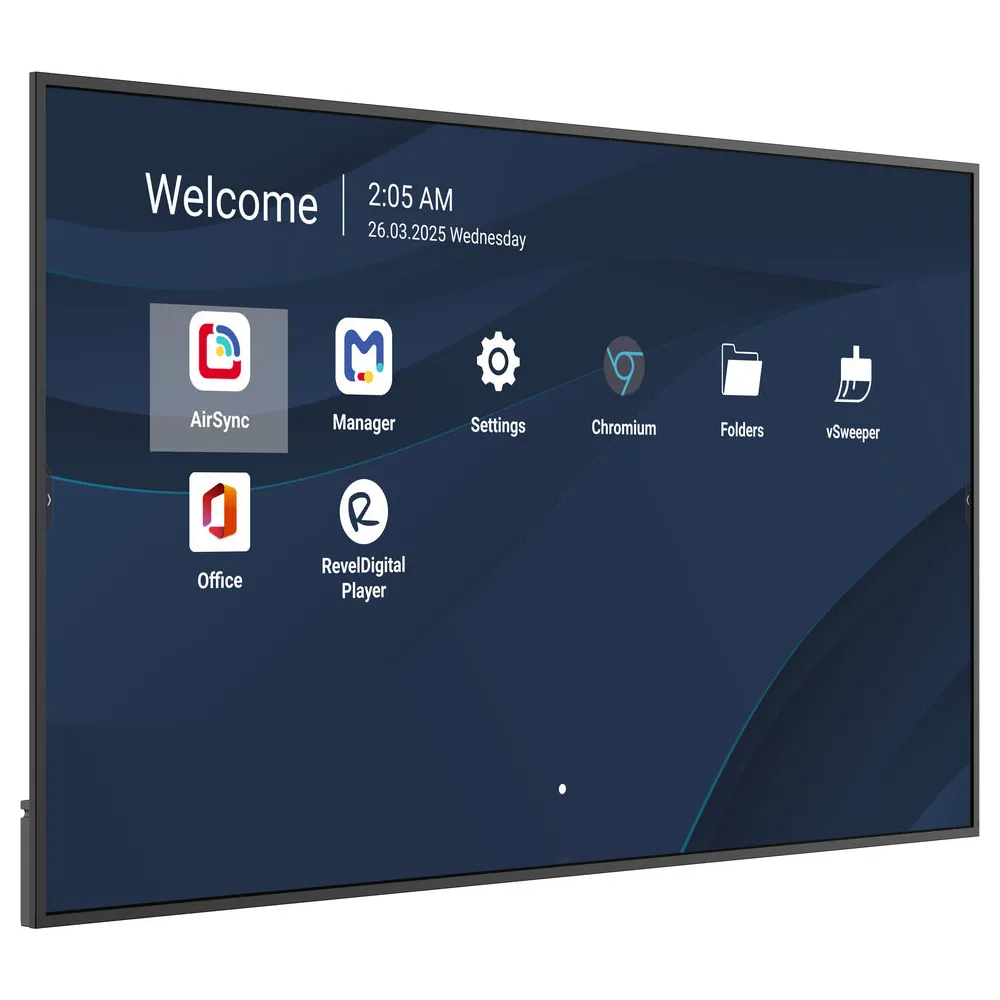 Zdjęcie produktu Monitor ViewSonic CDE8614-2C - 86"/3840x2160 (4K)/TN/8 ms/Czarny