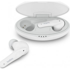 Słuchawki bezprzewodowe douszne Belkin Soundform Nano TWS PAC003BTWH - Białe