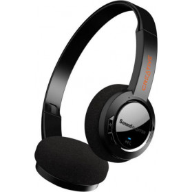 Słuchawki bezprzewodowe nauszne Creative Labs Sound Blaster Jam V2 51EF0950AA000 - Czarne, Bluetooth, 20000 Hz