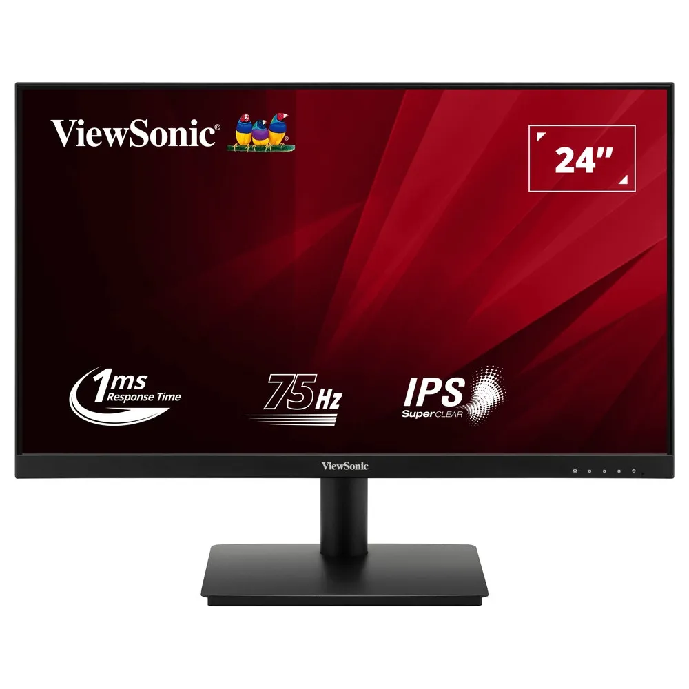 Monitor ViewSonic VA240-H-2 - 23,8"/1920x1080 (Full HD)/IPS/4 ms/Czarny - zdjęcie