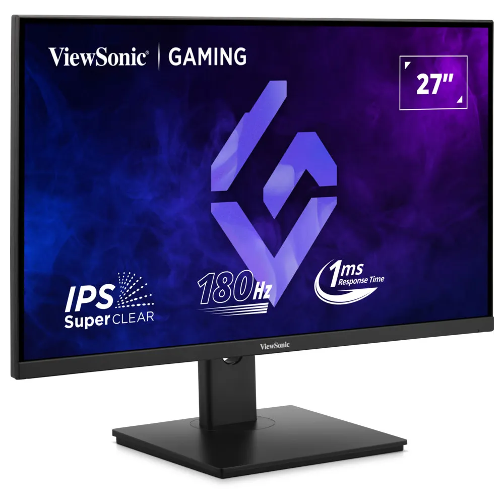 Monitor ViewSonic XG27G1 - 27"/1920x1080 (Full HD)/180Hz/IPS/HDR/1 ms/pivot/Czarny