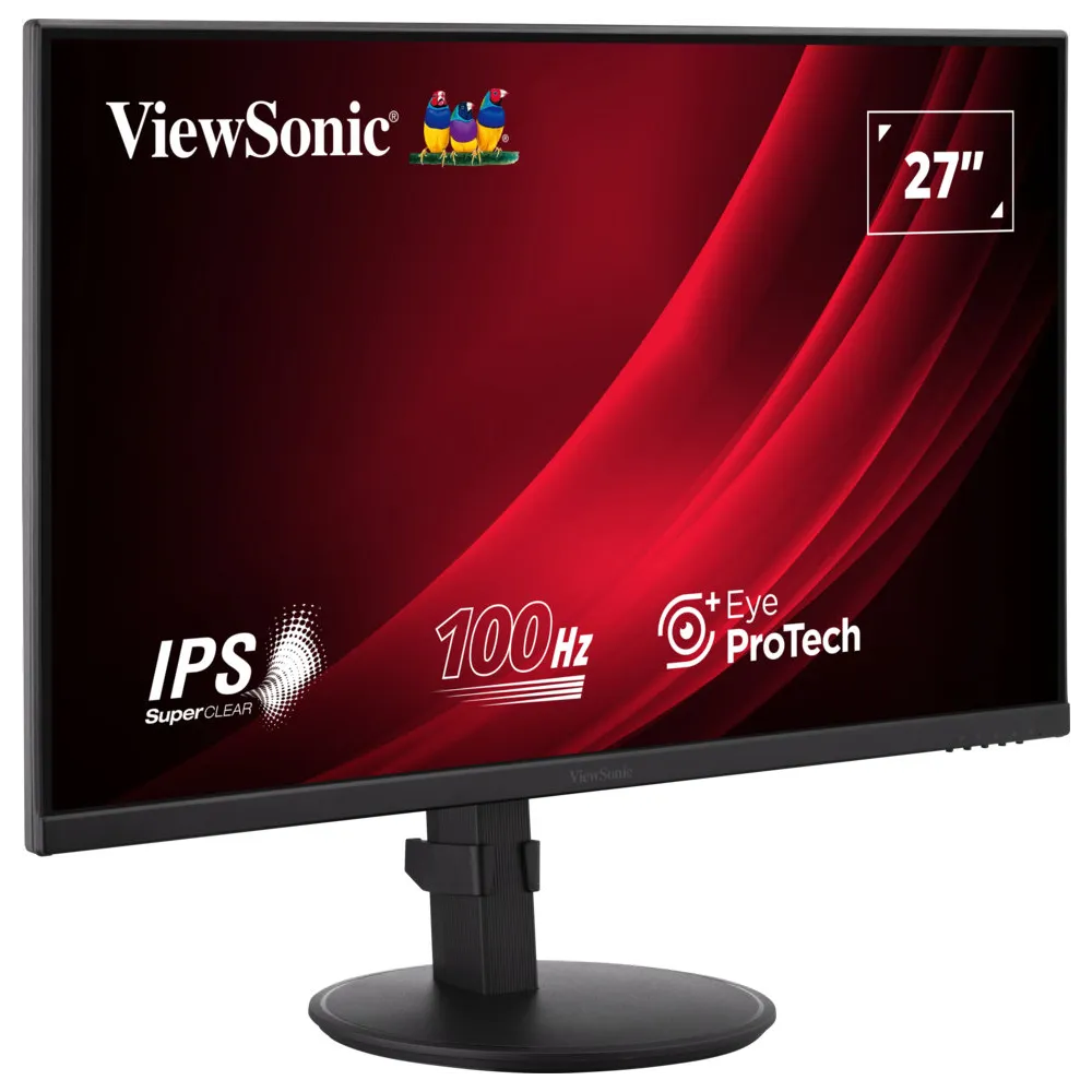 Monitor ViewSonic VG2708A-MHD - 27"/1920x1080 (Full HD)/100Hz/IPS/5 ms/pivot/Czarny
