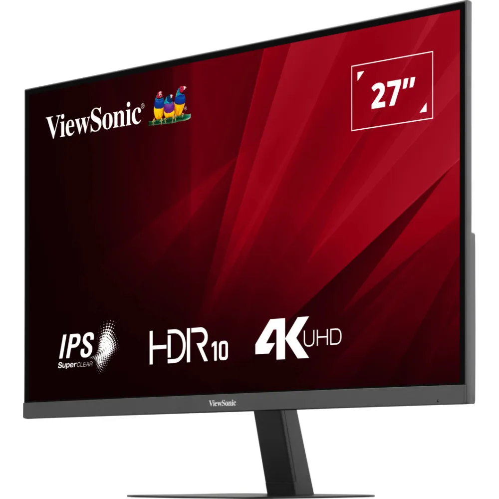 Zdjęcie produktu Monitor ViewSonic VA2708-4K-HD - 27"/3840x2160 (4K)/60Hz/IPS/HDR/4 ms/Czarny