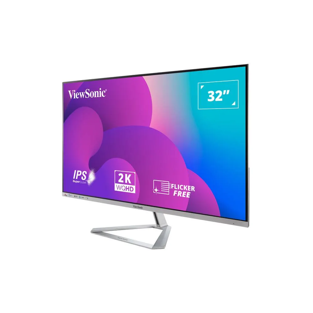 Zdjęcie produktu Monitor ViewSonic VX3276-2K-MHD-2 - 32"/2560x1440 (QHD)/75Hz/IPS/4 ms/Czarno-szary