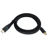 Kabel TB HDMI 2.1 AKTBXVH21FLAT20 - 2 m, Płaski, Czarny