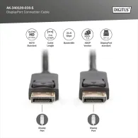 Kabel Digitus DisplayPort 1.2 AK-340100-030-S - 3 m, HBR2, Czarny