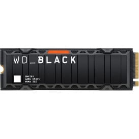 Dysk SSD 2 TB WD Black SN850X Heatsink WDS200T2XHE - 2280/PCI Express 4.0 x4/NVMe/7300-6600 MBps