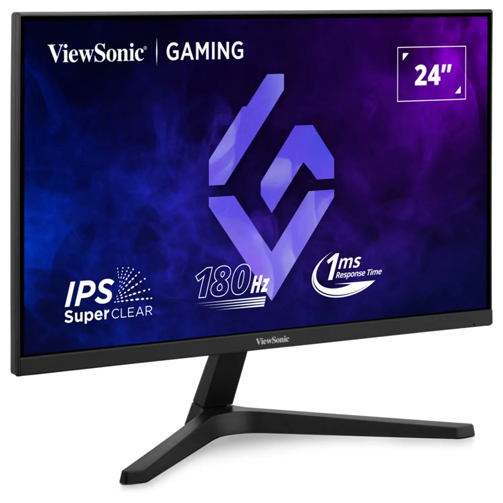 Monitor ViewSonic VX24G1-HD - 24"/1920x1080 (Full HD)/180Hz/IPS/HDR/1 ms/Czarny - zdjęcie