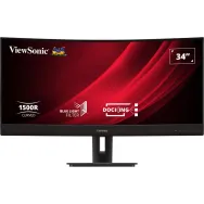 Monitor ViewSonic VG3456C VS19216 - 34"/3440x1440 (UWQHD)/100Hz/21:9/zakrzywiony/VA/5 ms/Czarno-srebrny