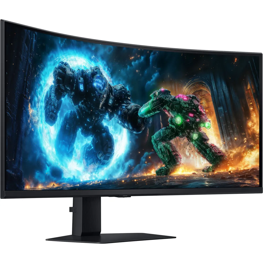 Monitor Samsung Odyssey G7 LS40FG750EUXEN - 39,4"/5120x2160 (UW5K)/180Hz/21:9/zakrzywiony/VA/HDR/1 ms/pivot/Czarny