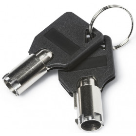 Kluczyki do linki zabezpieczającej Dicota Masterkey for Security Cable Lock D31701 - Kolor srebrny, Czarne