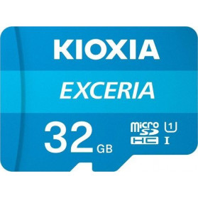 Karta pamięci KIOXIA MicroSDXC EXCERIA 32 GB UHS-I Class 10 LMEX1L032GG2 - Niebieska