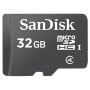 Karta pamięci SanDisk MicroSDHC 32GB Class 4 + adapter SDSDQM-032G-B35A - zdjęcie poglądowe 1