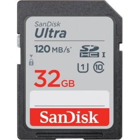 Karta pamięci SanDisk Ultra SDHC 32 GB Class 10 SDSDUN4-032G-GN6IN - zdjęcie poglądowe 1