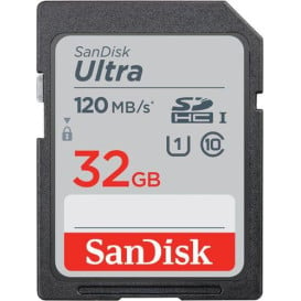 Karta pamięci SanDisk Ultra SDHC 32 GB Class 10 SDSDUN4-032G-GN6IN - Szara