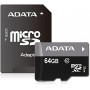 Karta pamięci ADATA Premier MicroSDXC 64 GB Class 10 UHS-I, U1 AUSDX64GUICL10-RA1 - zdjęcie poglądowe 2