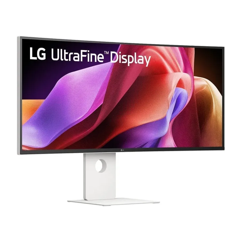 Monitor LG UltraFine 40U990A-W - 39,8"/5120x2160 (UW5K)/120Hz/21:9/zakrzywiony/nanoIPS/HDR/5 ms/Biały - zdjęcie
