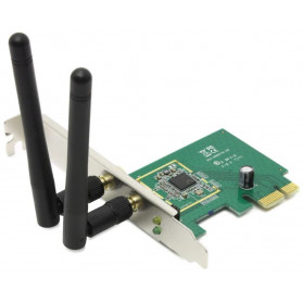 Karta sieciowa Wi-Fi wewnętrzne ASUS PCE-N15 - N300, PCIE, Low Profile, Wi-Fi 4, 2 x RP-SMA