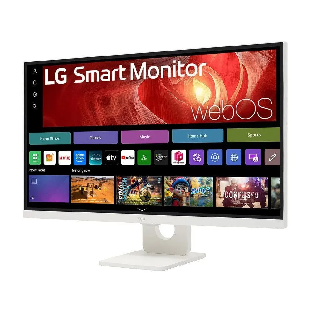 Zdjęcie produktu Monitor LG Smart 27U731SA-W.AEU - 27"/3840x2160 (4K)/60Hz/IPS/HDR/5 ms/USB-C/Biały