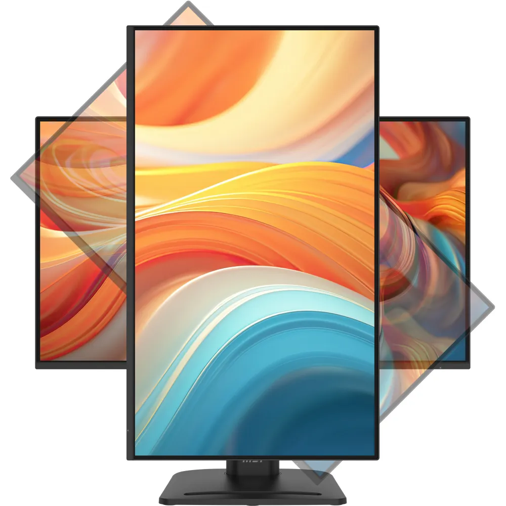 Monitor MSI PRO MP275PG E14 - 27"/1920x1080 (Full HD)/144Hz/IPS/FreeSync/HDR/4 ms/pivot/Czarny - zdjęcie