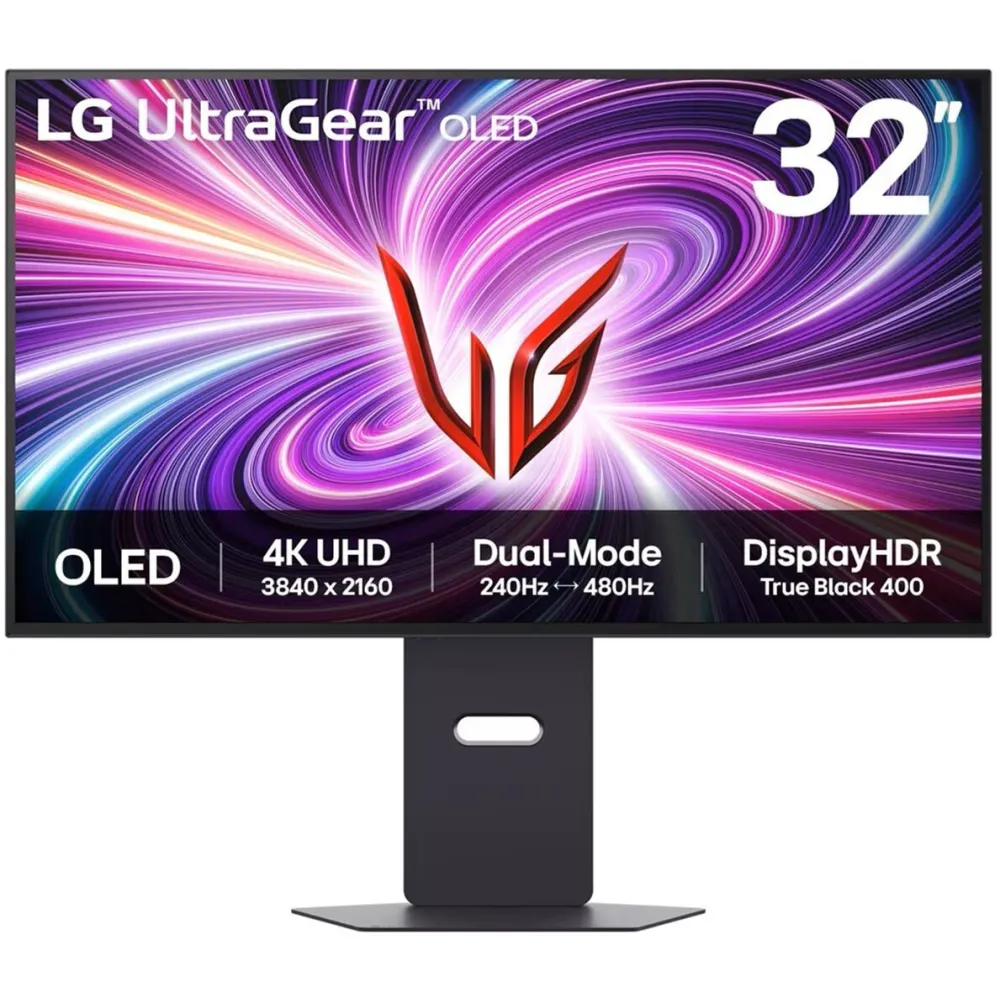 Monitor LG UltraGear 32GS95UV-B.AEU - 32"/3840x2160 (4K)/OLED/0,03 ms/Czarne