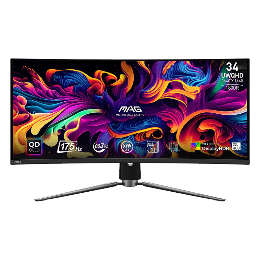 Monitor MSI MAG 341CQP QD-OLED - zdjęcie poglądowe 5