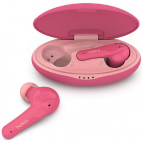 Słuchawki bezprzewodowe douszne Belkin Soundform Nano TWS PAC003BTPK - Różowe