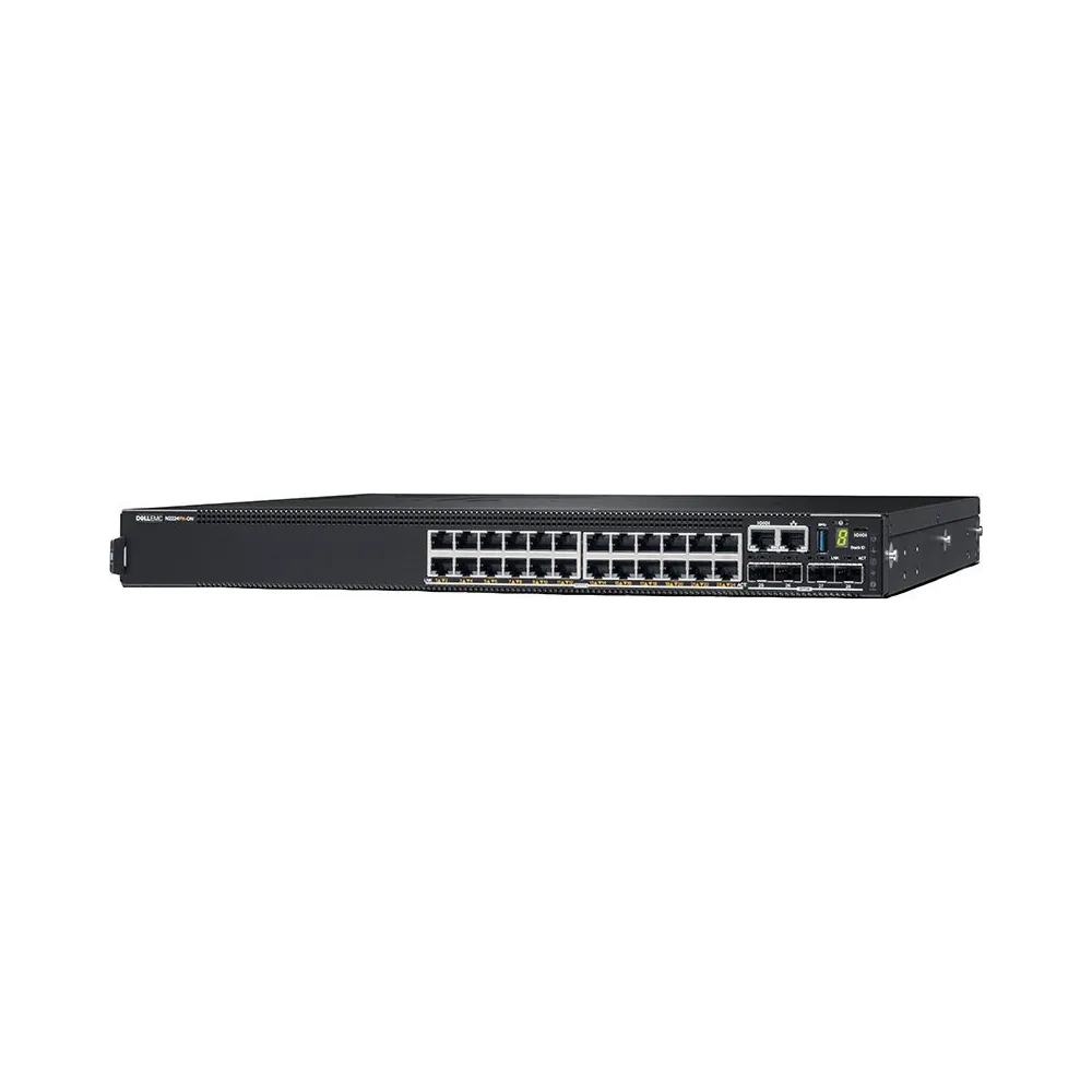 Switch zarządzalny Dell N-Series EMC PowerSwitch N3224P-ON 210-ASPU - L2, 1U, 24 x 1GbE, 4 x 10GbE SFP+, 2 x 100GbE QSFP28