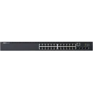 Switch zarządzalny Dell N-Series EMC PowerSwitch N1524P-ON 210-AEVY - L3 1U, 24 x 1GbE + 4 x 10GbE SFP+