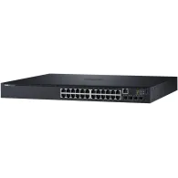 Switch zarządzalny Dell N-Series EMC PowerSwitch N1524P-ON 210-AEVY - L3 1U, 24 x 1GbE + 4 x 10GbE SFP+