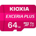 Karta pamięci KIOXIA Exceria Plus MicroSDXC 64 GB Class 10 UHS-I/U3 A1 V30 LMPL1M064GG2 - Różowa