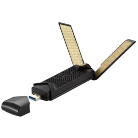 Karta sieciowa Wi-Fi ASUS USB-AX56 - AX1800, Dual Band, USB 3.2, Wi-Fi 6