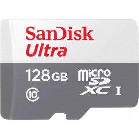 Karta pamięci SanDisk Ultra microSDXC 128GB Android 100MB, s UHS-I SDSQUNR-128G-GN3MN - zdjęcie poglądowe 1