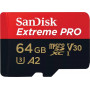 Karta pamięci SanDisk microSDXC Extreme Pro 64GB SDSQXCU-064G-GN6MA - zdjęcie poglądowe 1